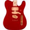 FENDER CORPO DELUXE SERIES TELECASTER SSH ALDER MODERN BRIDGE MOUNT CANDY APP RED
