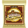 ERNIE BALL - 2006 EARTHWOOD 80/20 BRONZE EXTRA LIGHT 10-50