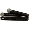 SHURE BLX288E-SM58 RICEVITORE, 2X TRASMETTITORI A GELATO, 2X SM58. (M17)