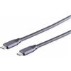S-CONN maximum connectivity S/CONN 13-47030 Cavo USB USB 3.2 Gen 2x2 2 m USB C Grigio