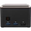 Elitegroup ECS LIVA Q3 Plus DDR4-SDRAM V1605B mini PC AMD Ryzen Embedded V1000 4 GB 128 GB eMMC Windows 10 Pro Mini-PC Nero (95-677-MZ6A04)