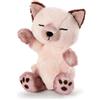 Nici, gatto di peluche Teddy, 12 cm. Adatto ai bambini. Taglia unica
