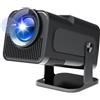 bez marki Mini proiettore 1080P 4K con Wi-Fi 6, Bluetooth e sistema operativo Android 11, ideale per l'home cinema