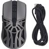 Gistuch Mouse wireless Bluetooth, 3 modalità, 10000 DPI, per computer da gaming, colore grigio