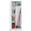 Habitdesign Esidra Habitdesign FOARM7142O Armadio Multiuso, Bianco, 73 x 37 x 180 cm