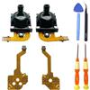Hzxkqmil Joysticks di Ricambio per PlayStation Portal Remote Player, Stick Analogici Joystick Sinistro/Destro + Parti di Riparazione del Cavo Flessibile dei Pulsante per PS Portal Console