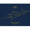 EDUARDO P-40K Warhawk DUAL COMBO Royal Class Model Kit EDUARD R0024