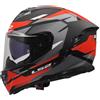 LS2, Casco Moto Integrale STORM III KOMAI Black Red, M