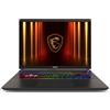 MSI NB VECTOR 16 HX AI A2XWIG-292XIT ULTRA 9 275HX 32GB 1TB SSD 16 16:10 QHD+(2560 X 1600)