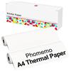 M832 A4 Carta Termica per Stampante, 210 Mm X 6,5 M(8,27" X 256"), Compatibile C