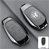 PremiumTech Custodia protettiva per telecomando 5 tasti Alfa Romeo Stelvio/Giulia/4C/Spider