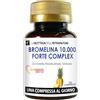 LABOTTEGADEGLIINTEGRATORI BROMELINA 10.000 GDU/g GASTROPROTETTA CON BROMELINA 5000 GDU/g CENTELLA PILOSELLA BETULLA TARASSACO | INTEGRATORE CELLULITE E DRENANTE 100 COMPRESSE 1 AL GIORNO