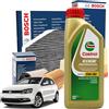 BOSCH Kit Tagliando 5lt Olio Castrol EDGE Professional Longlife 3 5w30 Volkswagen Polo