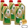 CASTROL Olio Castrol Edge Professional LL III 5W30 5 LT + Filtro olio omaggio
