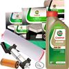 CASTROL Kit Tagliando Castrol BMW Serie 3 E46 330d 4 Filtri + 7L Olio Motore Edge 0W30