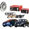 BREMBO Kit Dischi Freno 09 5843 34 e Pastiglie Freno P 23 138 Brembo Fiat Grande Punto