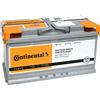 CONTINENTAL Batteria Auto Continental Start&Stop AGM 92Ah 850A positivo a destra = ek950 vr850 La95