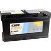 EXIDE Batteria Auto Exide 100 Ah 900A 12V Premium Carbon Boost Positivo Dx Fiamm 100ah Bosch Varta