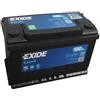 EXIDE Batteria Auto Exide 100 Ah 720A 12V L4 PER MERCEDES FIAMM 95ah