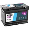 EXIDE Batteria Auto Exide 72Ah 760A Agm 12v = Fiamm Varta Bosch 72AH AGM