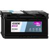 EXIDE Batteria Auto Exide Agm 96 Ah 850A Start-Stop