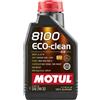 MOTUL 8100 ECOCLEAN 0W30 Olio Motore Sintetico per Risparmio Carburante