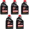 MOTUL 5 LT Olio per cambi e trasmissioni manuali 75W80 con tecnologia Technosynthese. Garantisce protezione, fluidità e prestazioni ottimali anche a basse temperature.