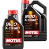 MOTUL Olio Motul 8100 X-Clean+ 5W-30 6L