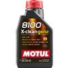 MOTUL 8100 XCLEAN GEN2 5W40 Olio motore 100% sintetico per benzina e Diesel