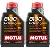 MOTUL 2 LT MOTUL 8100 XCLEAN GEN2 5W40 Olio motore 100% sintetico per benzina e Diesel