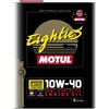 MOTUL Olio motore semisintetico multigrado 10W-40 per veicoli Modern Classic e Youngtimer anni 70 80 90, benzina o diesel, aspirati o turbo, iniezione o carburatore.