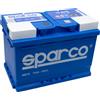 SPARCO Batteria Auto Sparco 75Ah 650A DX Tipo L3 278x175x190mm
