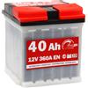 SPEED Batteria Auto Speed L040 40Ah 360A 12V