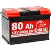 SPEED Batteria auto SPEED 80Ah 680A 12V