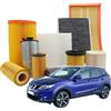 MISTI Kit Tagliando Nissan Qashqai II Filtro Aria Olio Abitacolo Prestazioni Ottimali