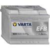 VARTA Batteria Varta EFB 60Ah Start&Stop 640A N60 = Fiamm TR520 Exide El600