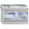 VARTA Batteria Varta N70 EFB 70Ah Start&Stop 760A 12V 570500076