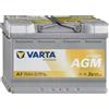 VARTA Batteria Varta A7 (ex E39) Start-Stop Plus 70Ah AGM 760A