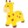sun baby Animale Gonfiabile Che Salta, Giocattolo di 1 Anno, Saltarello per Bambini, Design ergonomico, Cavallo Giocattolo, Pompa Manuale Inclusa (Giraffa Beige)