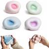 Brunexis Set di 4 Palline Antistress a Forma di Uva - Palline Morbide da Stringere in Rosa, Blu, Verde e Viola, Giocattolo Antistress per Bambini e Adulti, Giocattolo Sensoriale per il Relax