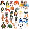Hlayshing 24 Pezzi Italiano Brainrot Figure,3D Printed Italian Brainrot Animals Giocattolo Collezione con Tung Tung Tung Sahur,Shark,Scimmia e Altri Personaggi Meme,Regalo Divertente Per Amici e Compleanno