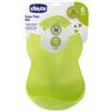 Chicco Bavaglina Rigida Verde 6m+