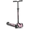 Scoot & Ride Scoot and Ride Highwaykick 5 Monopattino per bambini con LED - Scooter & Skateboard 2 in 1 regolabile in altezza dai 5 anni fino a 80 kg, con manubrio rimovibile per bambini e ragazzi