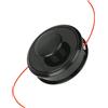 YWNYT 21560070 - Testina di ricambio per tagliaerba Echo Echomatic SRM-225 SRM-230 SRM-266 SRM-210 SRM-235, 2,4 mm x 2,5 m
