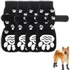THQAE 2 Paia Calzini per Cani Antiscivolo, Calzini per Cani di Piccola Taglia, Regolabili e Iavabili Calzini Cane, Protezioni per Zampe di Cane per Cani di Piccola Taglia, Cani di Media Taglia(S)