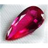 Naturale 100.00 KT Mozambico Rosa Rubino Taglio a Pera Loose Gemma Certificato