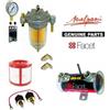 FACET Argento Top Carburante Pompa Cofanetto 6.0-7.0 Psi + Filtro King +