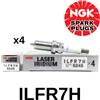 NGK Originale NGK Laser Iridium Candele X 4 - Per Mitsubishi Lancer Evo 9 - ILFR7H