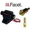 FACET 60300 Positivo Carburante Flusso Pompa Inc Quadri Valvola + Filtro + Calze