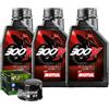 Motul Kit Tagliando Olio Motul 300V 10W40 Per Yamaha YFM 700 Kodiak 4WD EPS�2016>2018